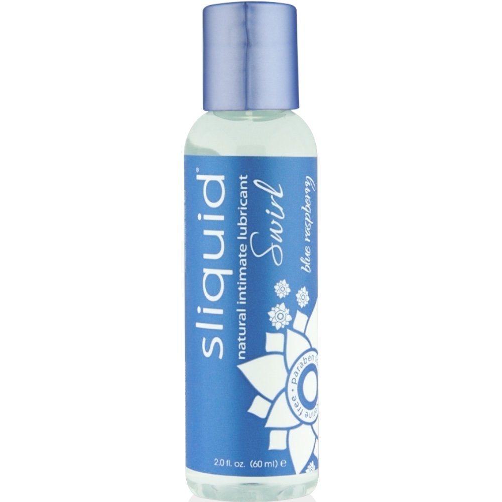 Sliquid Naturals Swirl Blue Raspberry Flavoured Lubricant 60ml