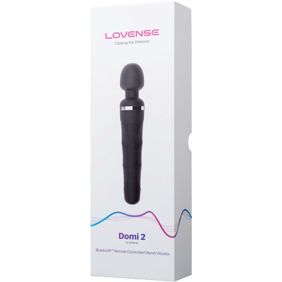 Lovense Domi 2 App Controlled Rechargeable Mini Wand Vibrator
