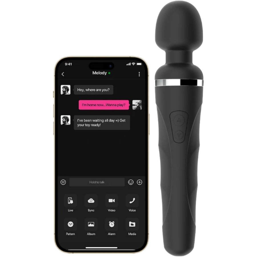 Lovense Domi 2 App Controlled Rechargeable Mini Wand Vibrator