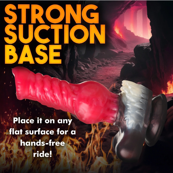 Creature Cocks Cujo Canine Silicone Dildo 10 Inch
