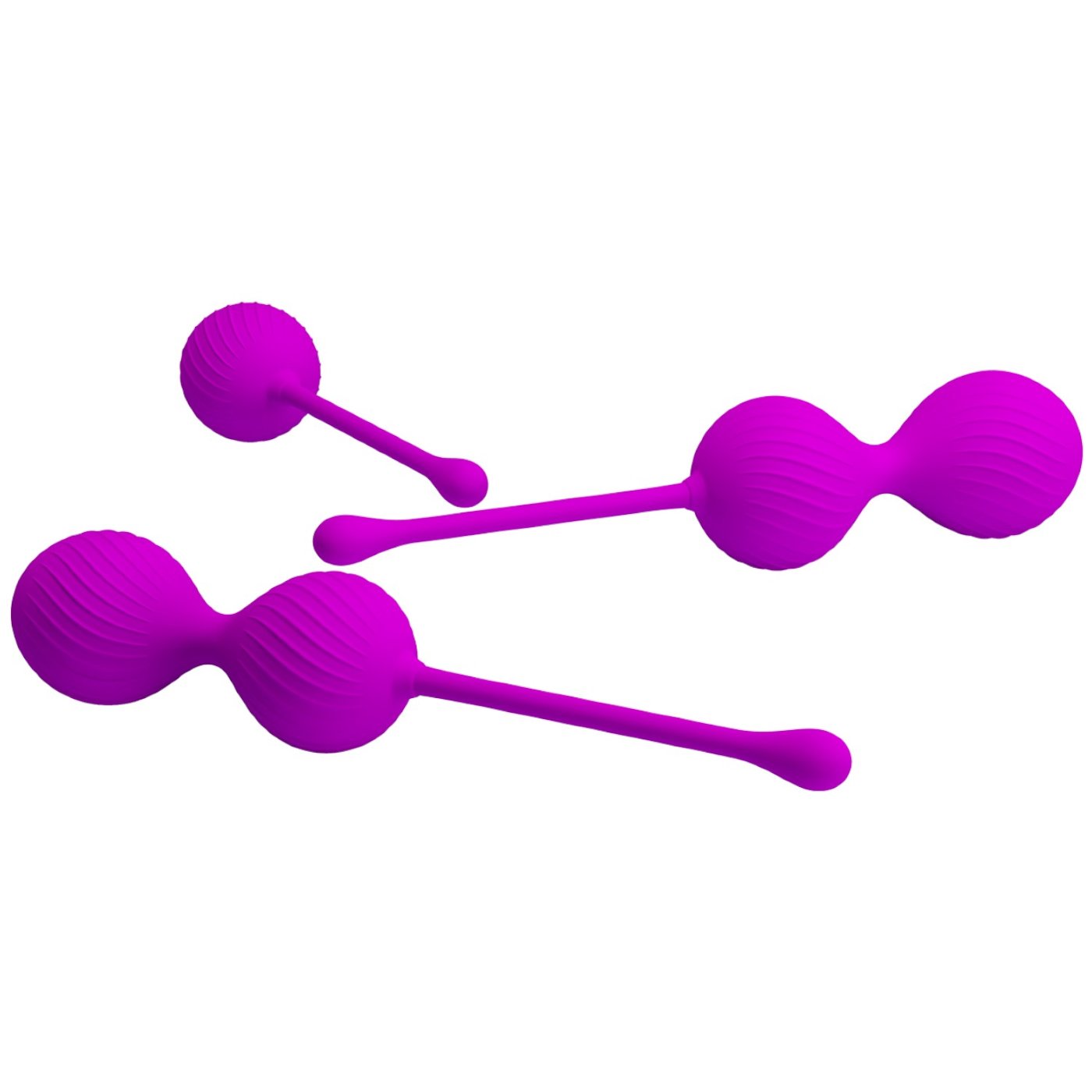 Pretty Love 3 Piece Silicone Weighted Kegel Ball Training Set