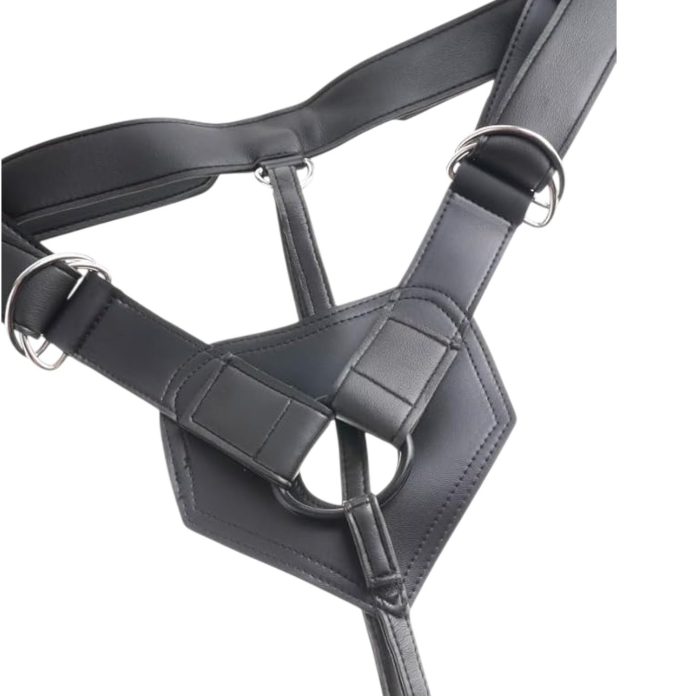 King Cock Strap On Harness with 8 Inch Cock
