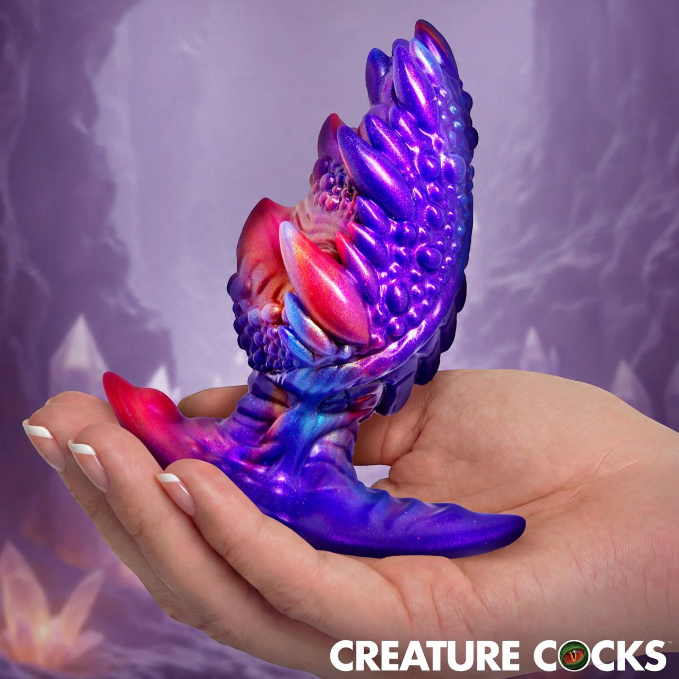 Creature Cocks Volkron Large Textured Silicone Butt Plug