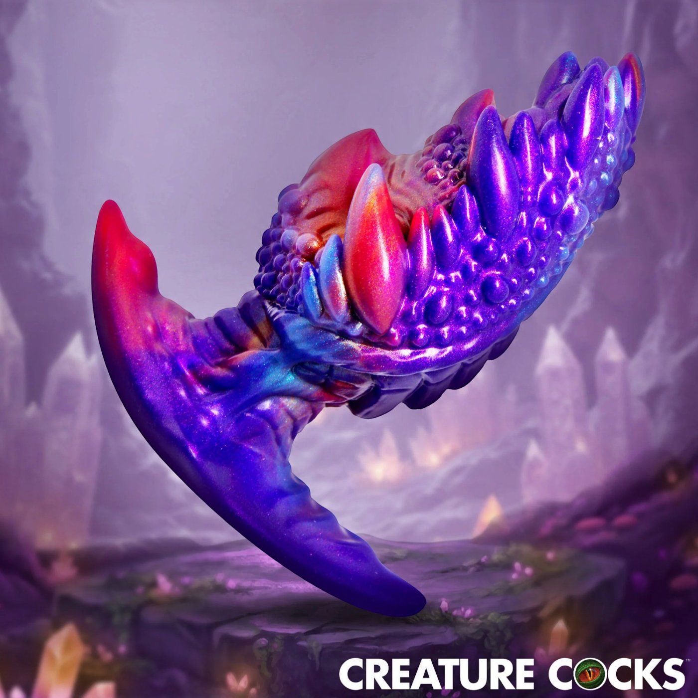 Creature Cocks Volkron Large Textured Silicone Butt Plug