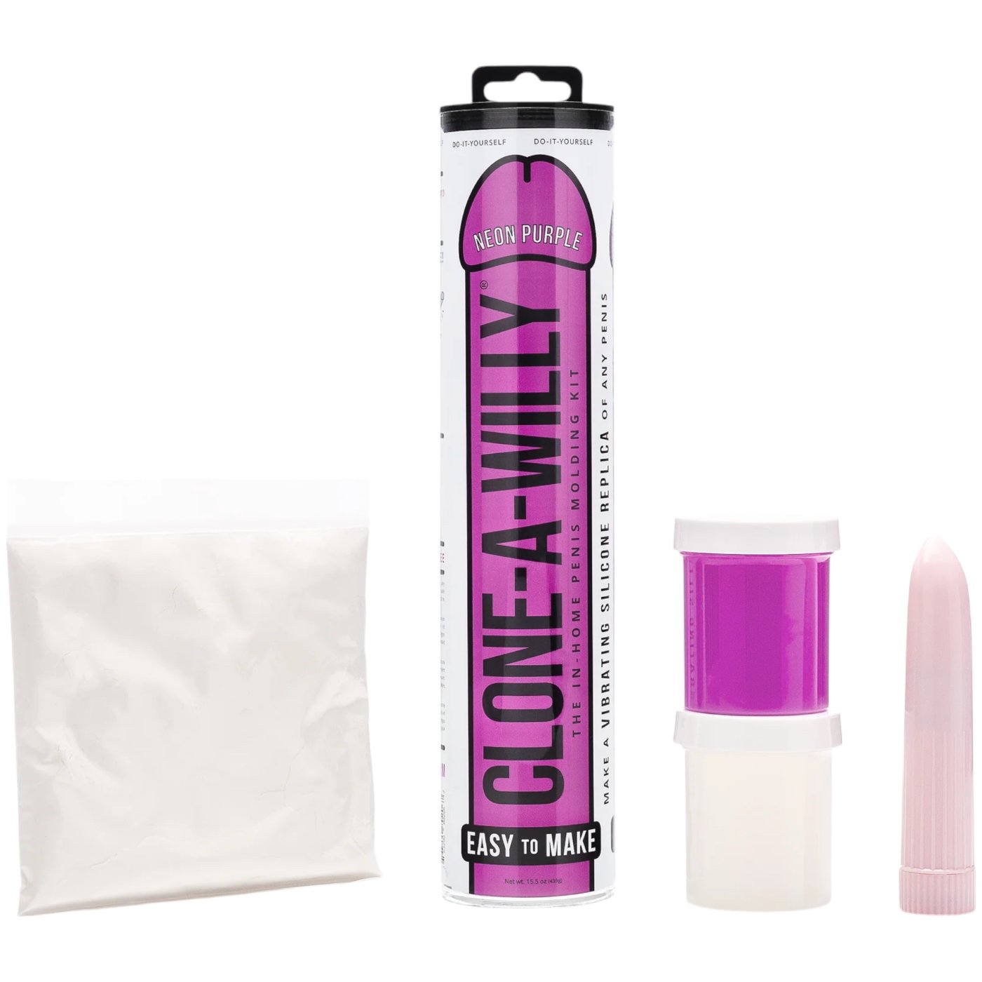 Clone A Willy Vibrator Moulding Kit Neon Purple
