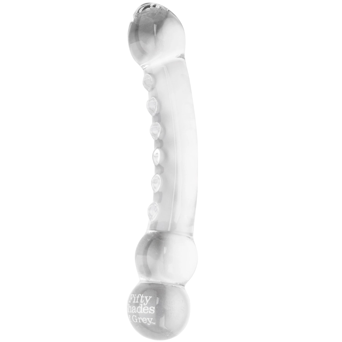 Fifty Shades of Grey Drive Me Crazy Glass Dildo 7.5 Inch