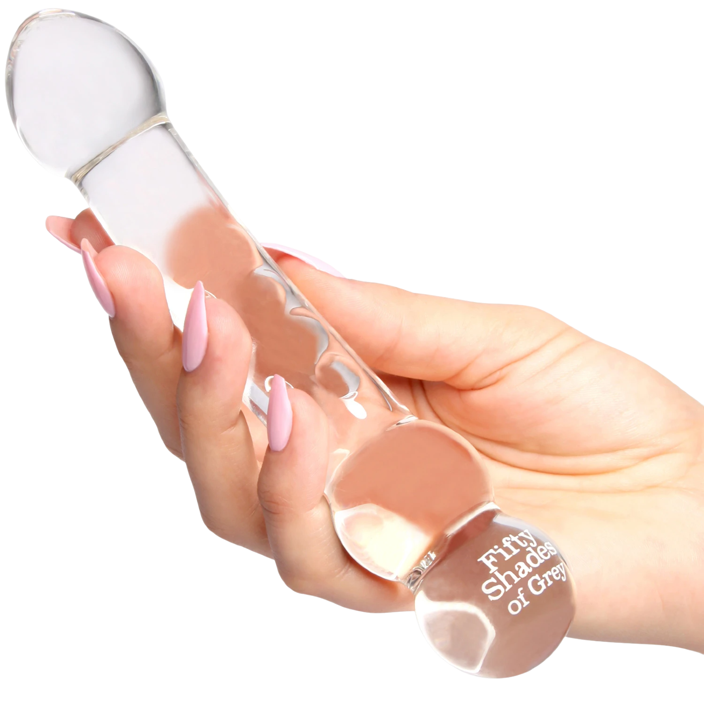 Fifty Shades of Grey Drive Me Crazy Glass Dildo 7.5 Inch