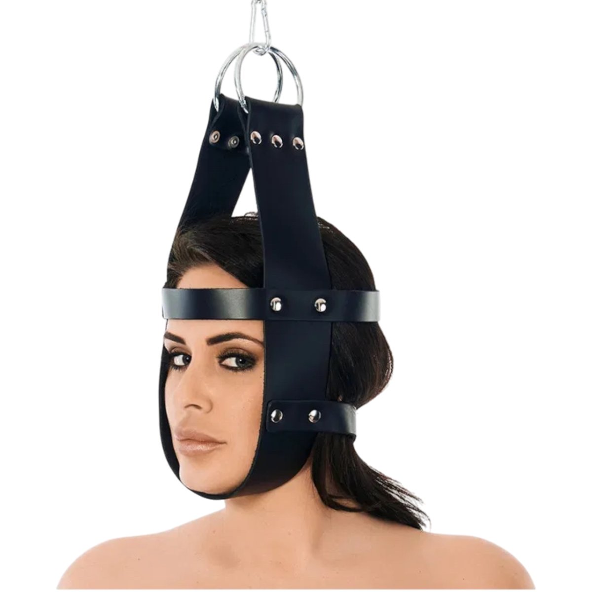 Rimba Head Harness with Hanging Ring Black