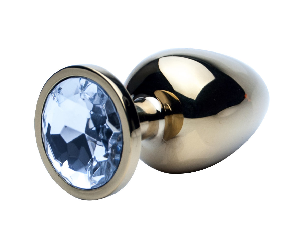 Precious Metals Gold Butt Plug Large