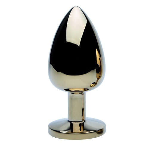 Precious Metals Gold Butt Plug Large