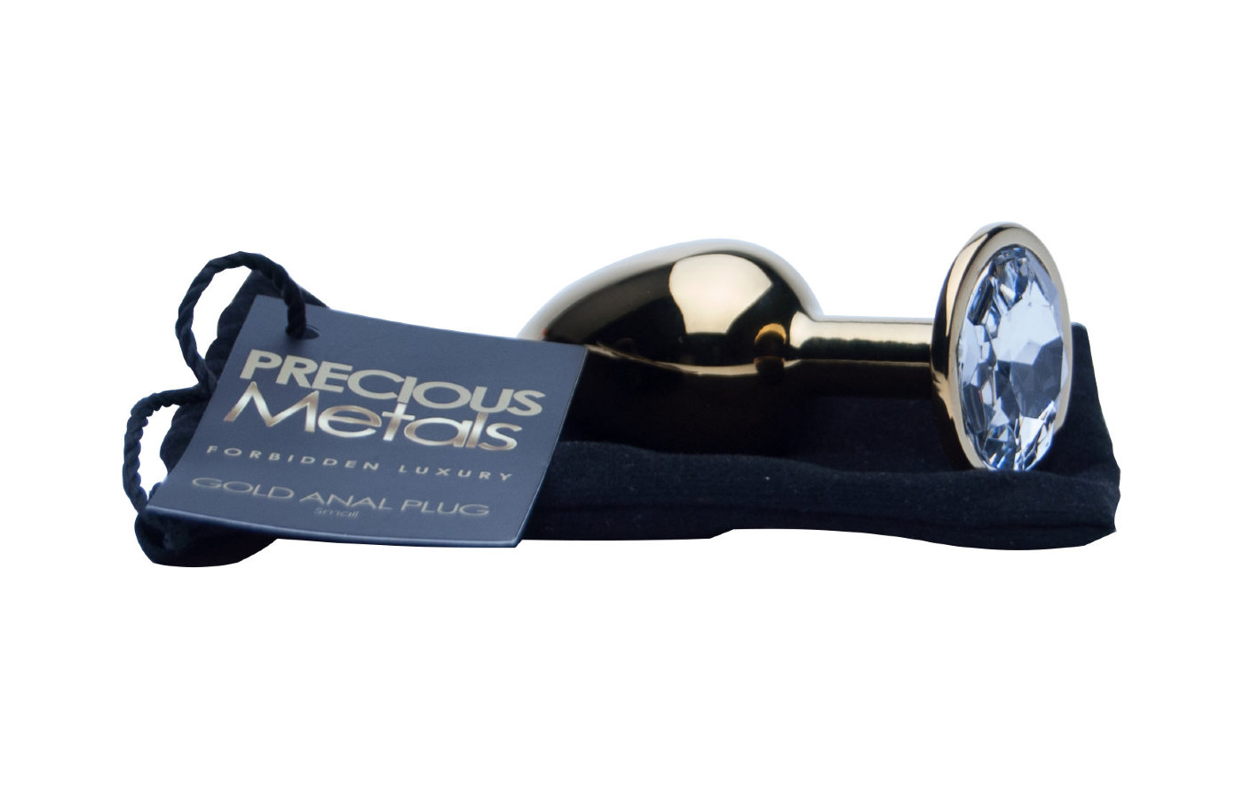 Precious Metals Gold Butt Plug Large