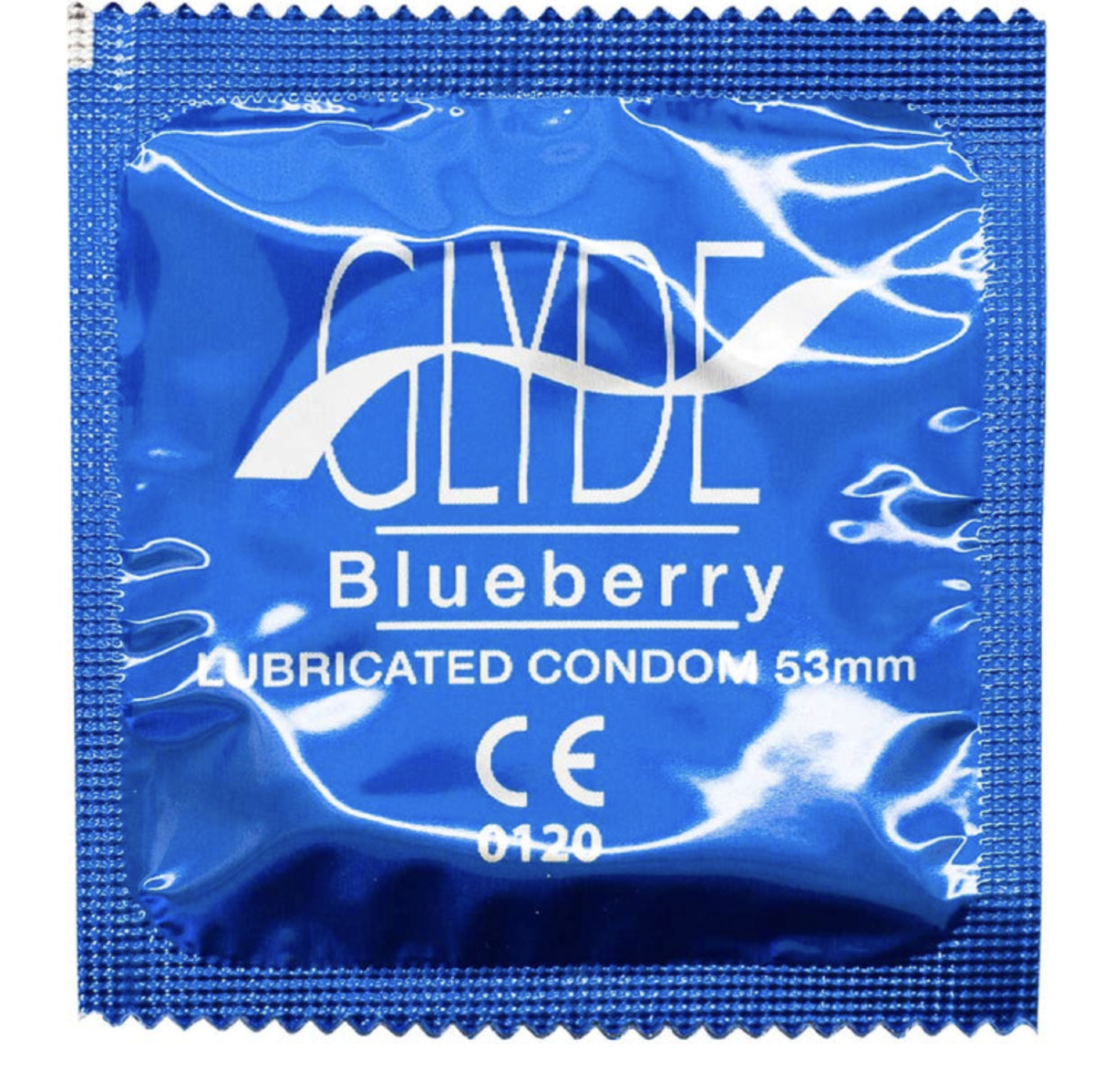 Glyde Blueberry Flavour Vegan Condoms 100 Bulk Pack from Secrets Shop