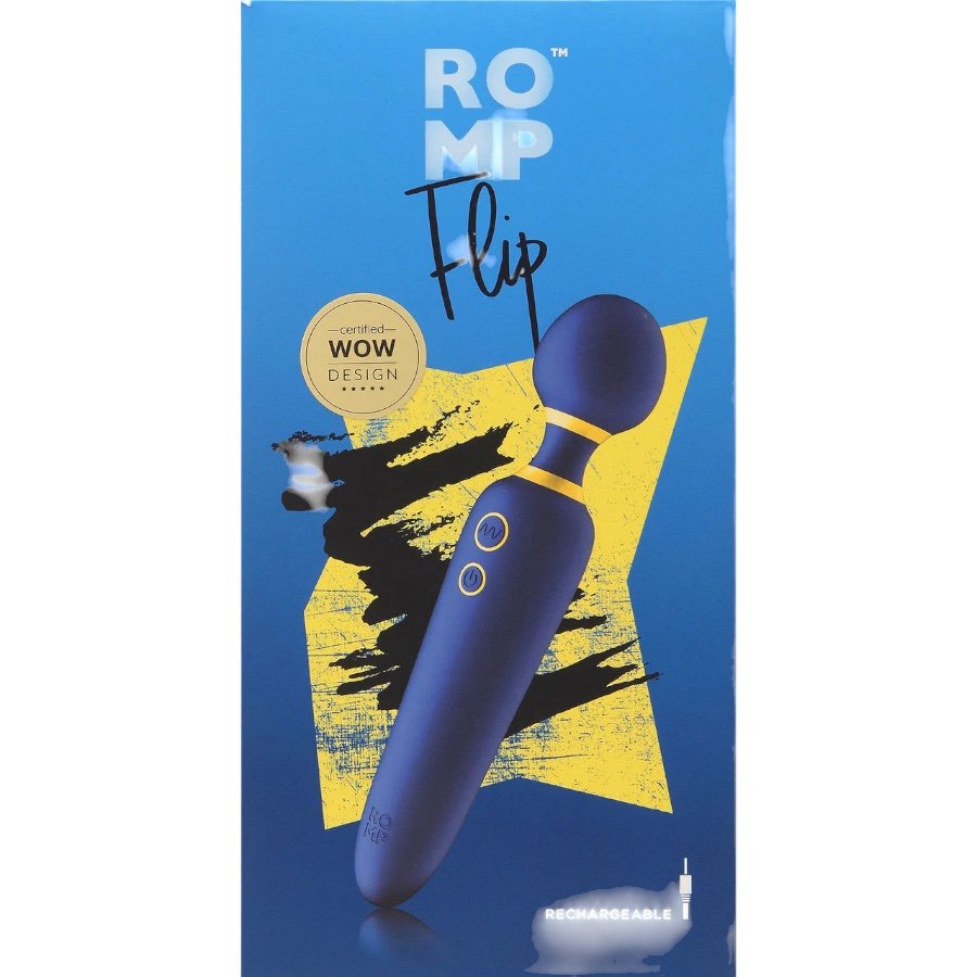 ROMP Flip Rechargeable Wand Vibrator