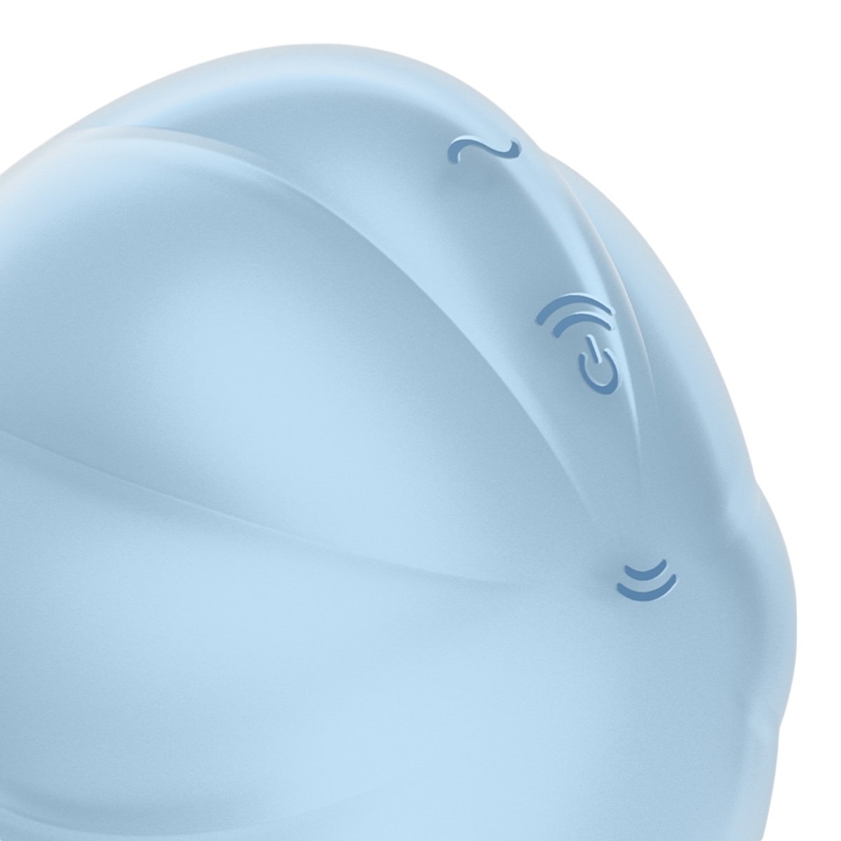 Satisfyer Cloud Dancer Double Air Pulse Clitoral Vibrator Blue
