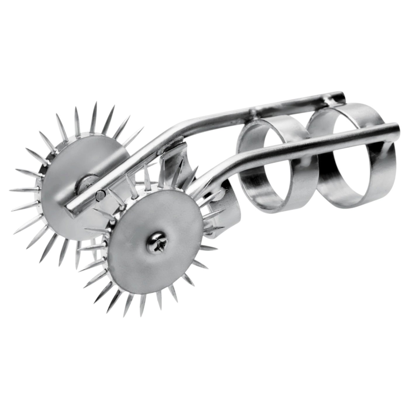 Master Series Spikes Double Finger Wartenberg Pinwheel