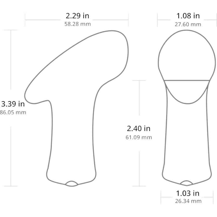 Lovense Ambi App-Controlled Waterproof Rechargeable Silicone Bullet Vibrator