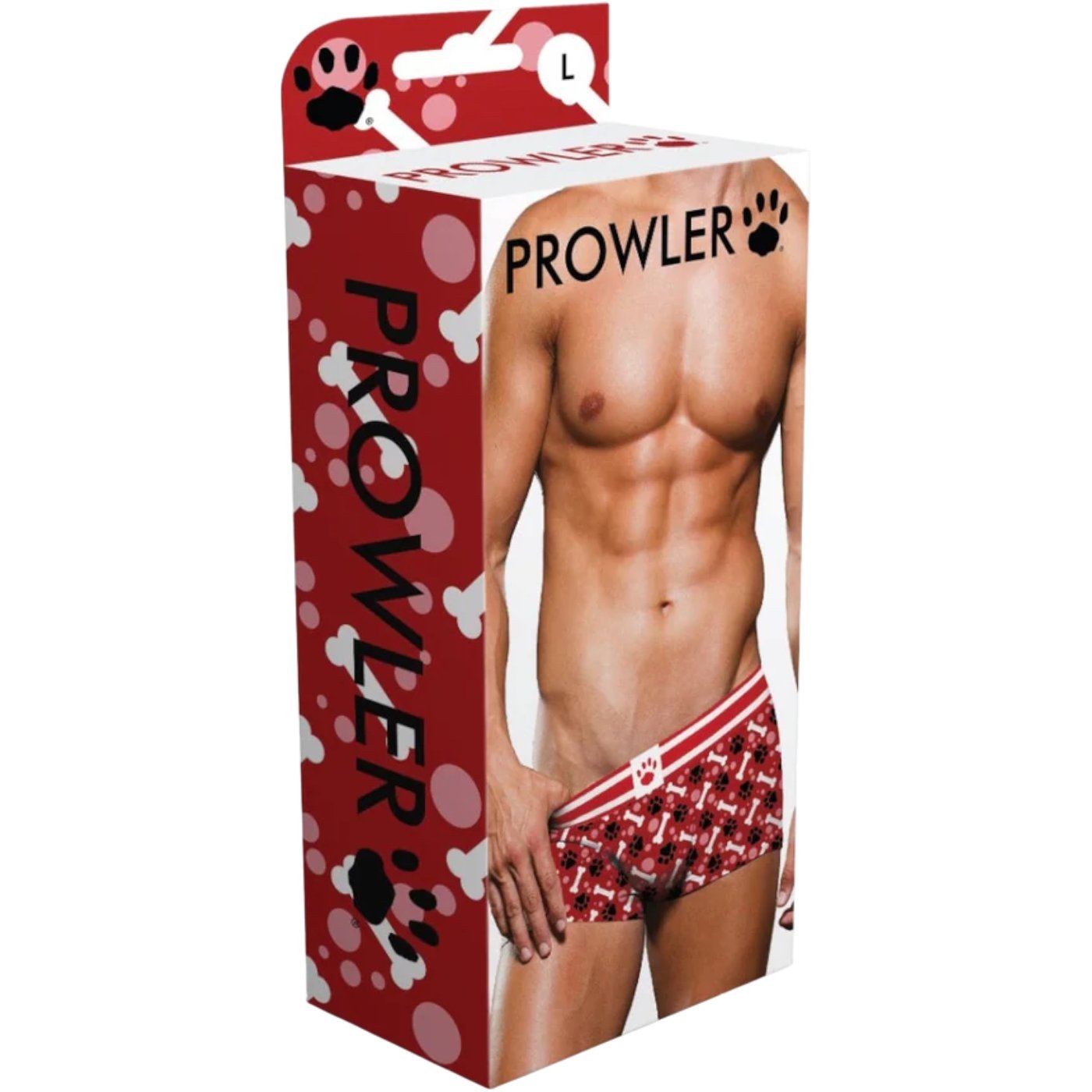 Prowler Red Paw Trunk Red & White