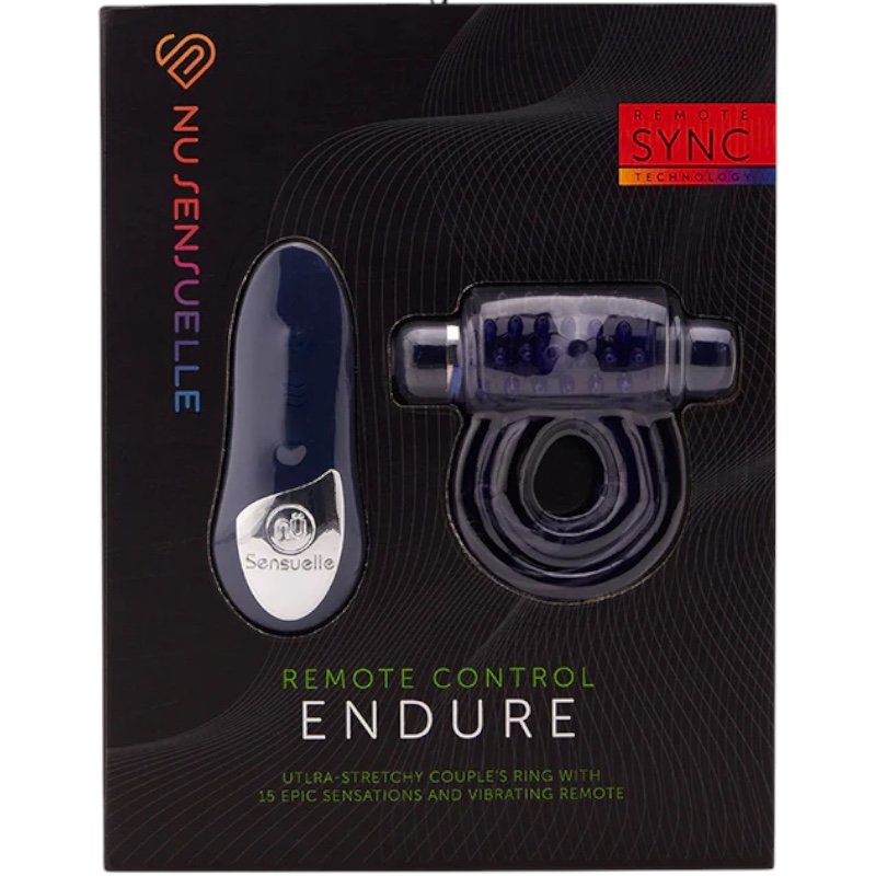 Nu Sensuelle Remote Control Endure Vibrating Cock Ring