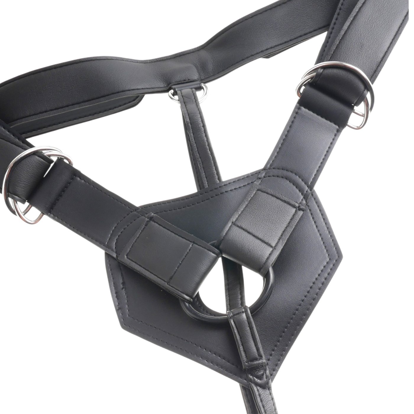 King Cock Strap On Harness with 9 Inch Cock