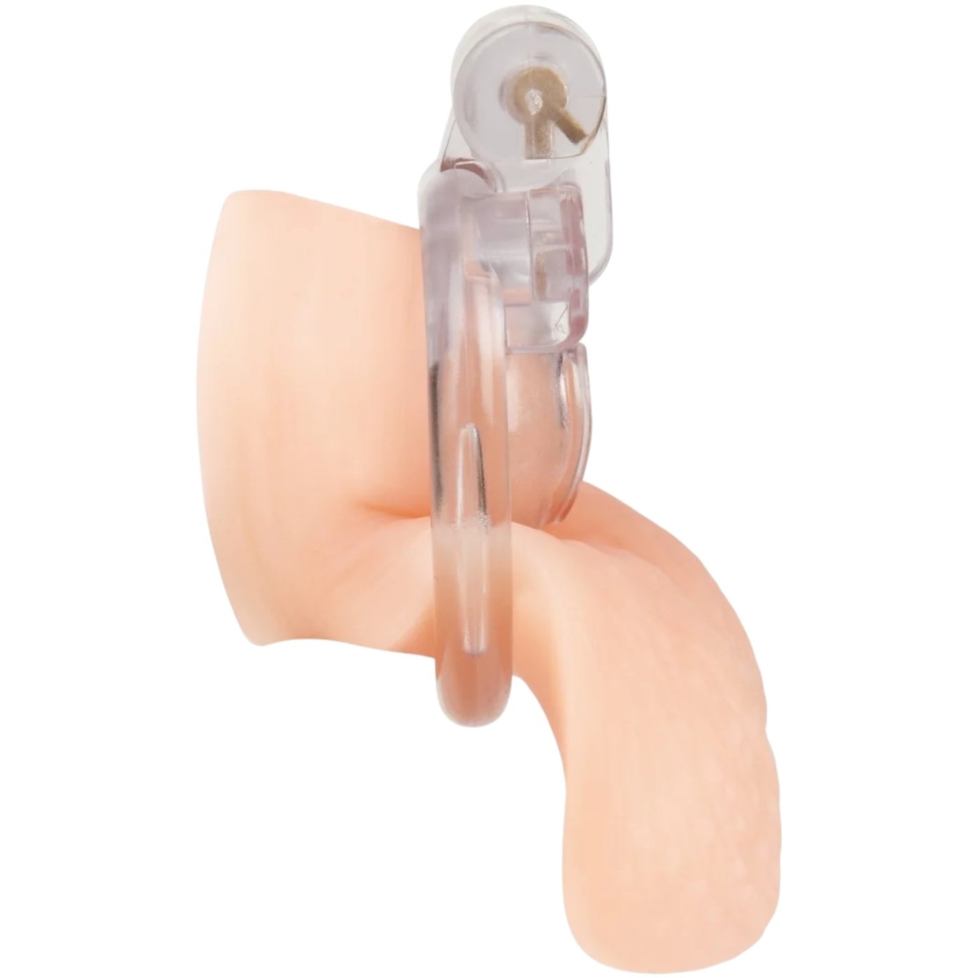 Blue Line Acrylic See Thru Micro Chastity Cage