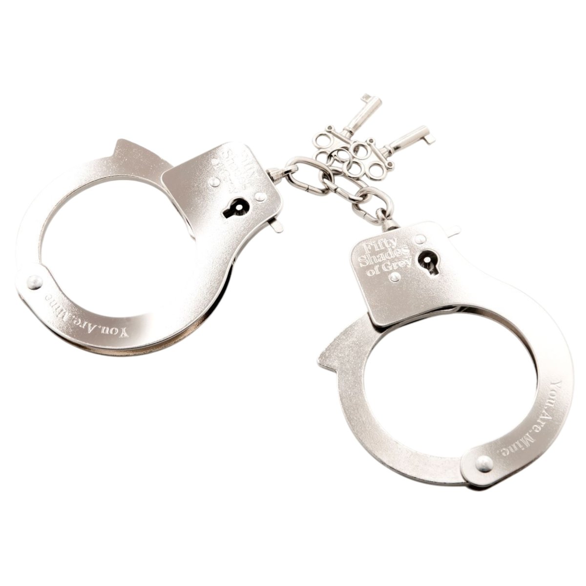 Fifty Shades of Grey You Are Mine Metal Handcuffs