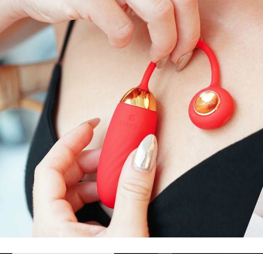 Svakom Ella App Controlled Rechargeable Bullet Egg Vibrator