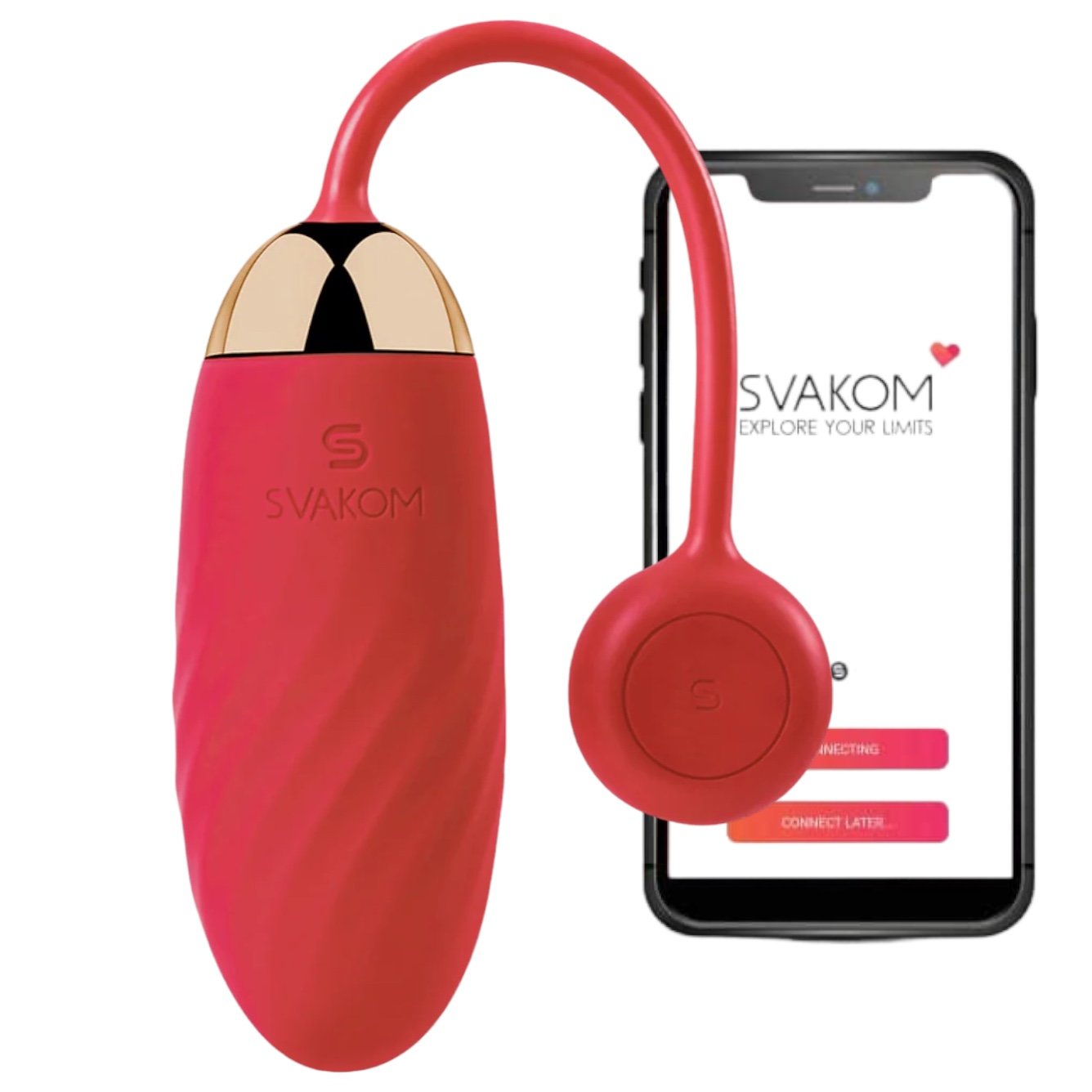 Svakom Ella App Controlled Rechargeable Bullet Egg Vibrator