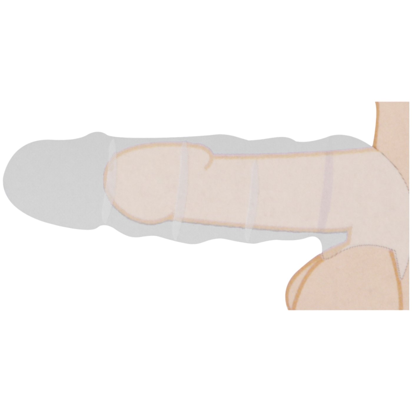 RealRock 9 Inch Penis Sleeve