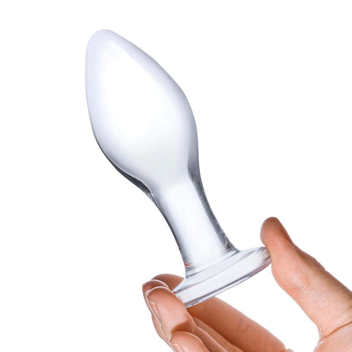 Glas Classic Anal Play Butt Plug 4 Inch