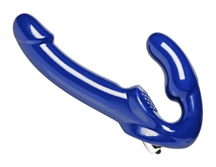 Strap U Revolver II Vibrating Strapless Strap-On Dildo