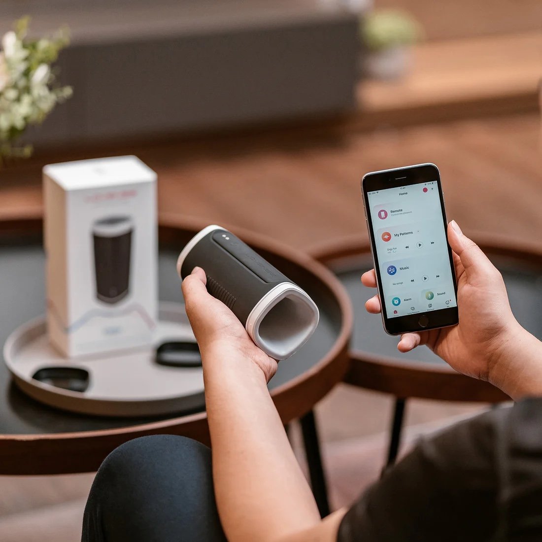 Lovense Calor App Controlled Heating and Vibrating Male Masturbator