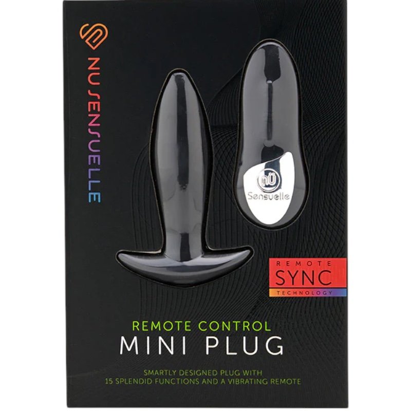 Nu Sensuelle Remote Control Mini Plug Black