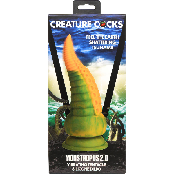 Creature Cocks Monstropus 2.0 Vibrating Tentacle Silicone Dildo 7.3 Inch
