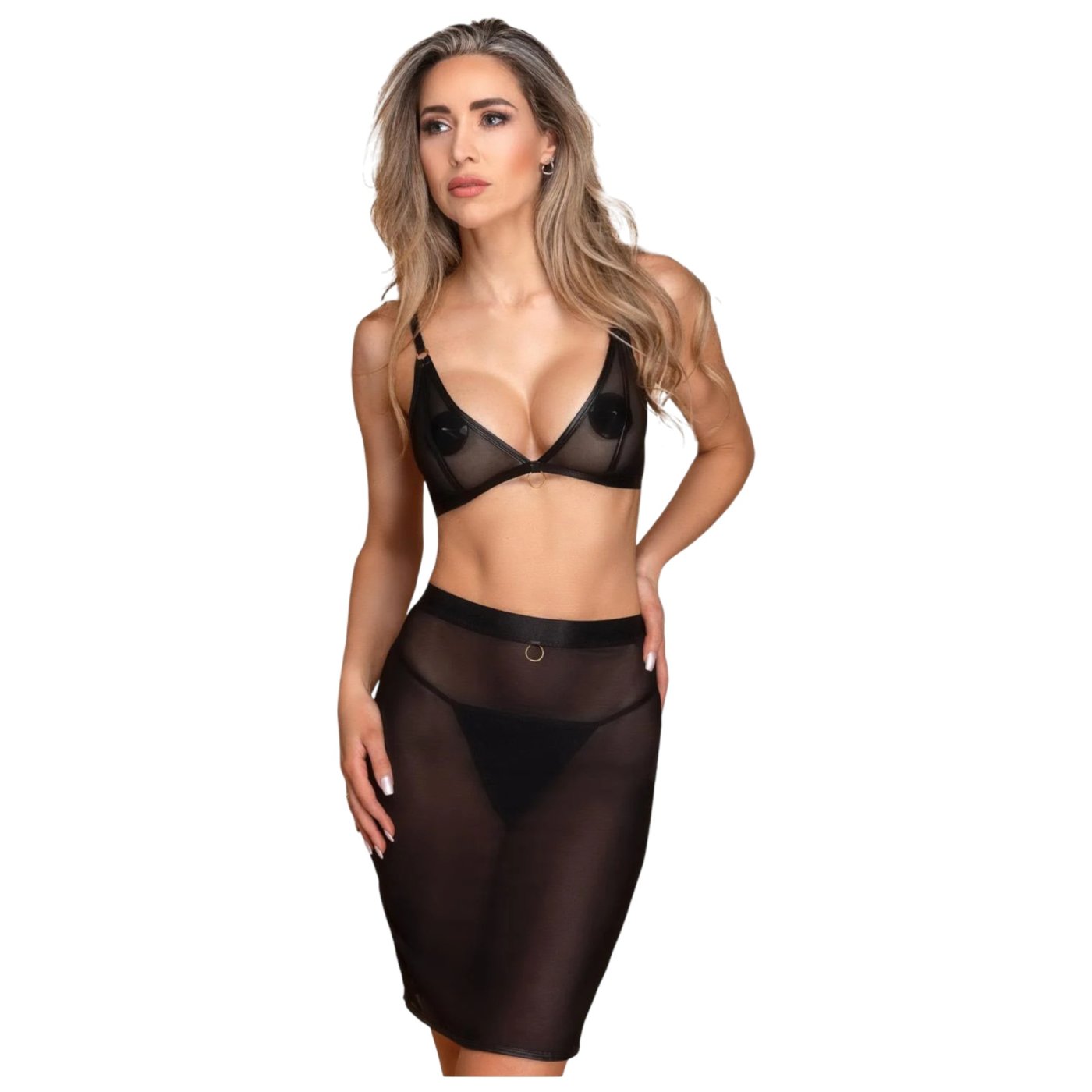 Guilty Pleasure Sheer Stretch Skirt