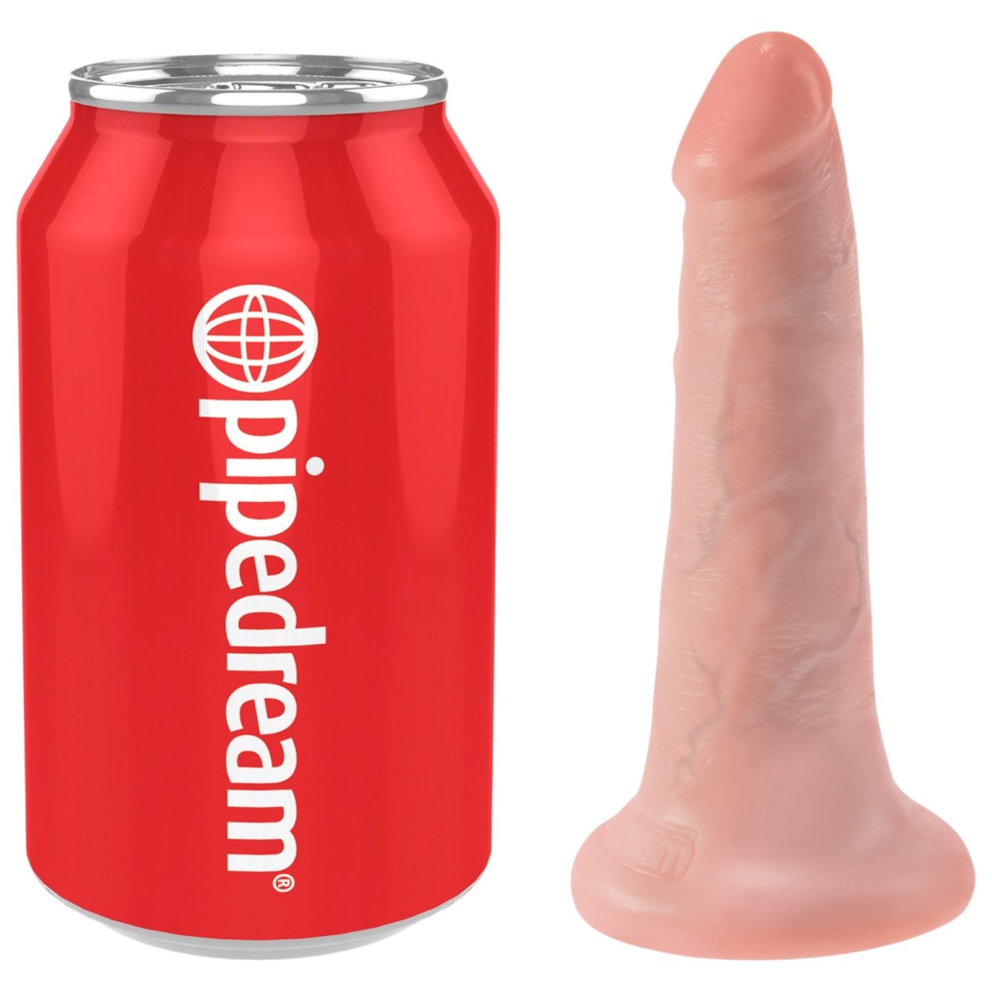 King Cock 5 Inch Ultra Realistic Dildo with Suction Cup
