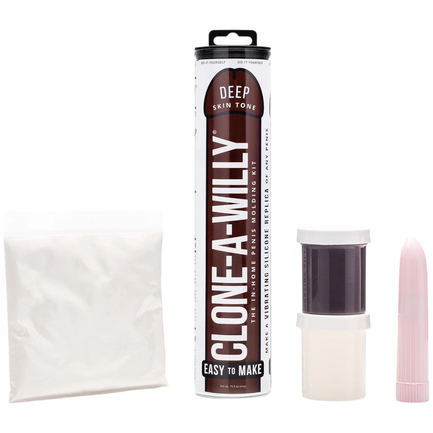Clone A Willy Vibrator Moulding Kit Dark Skin Tone