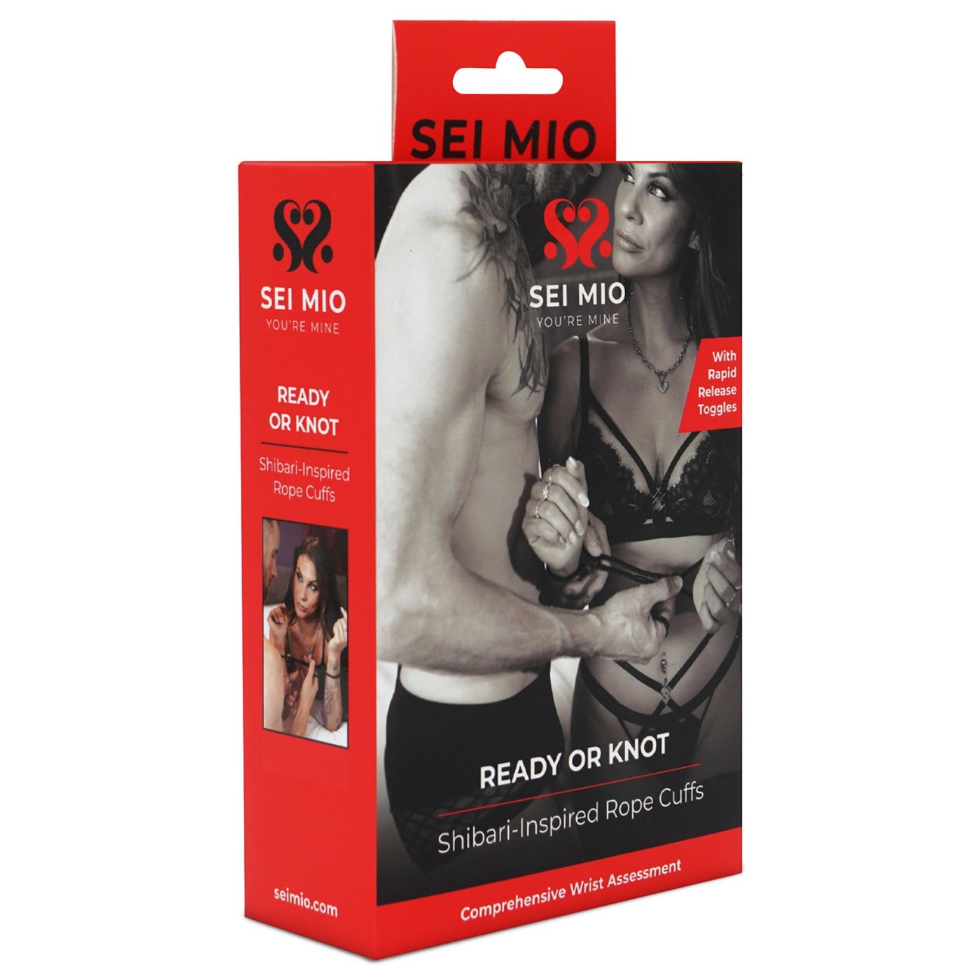 Sei Mio Ready or Knot Adjustable Rope Handcuffs