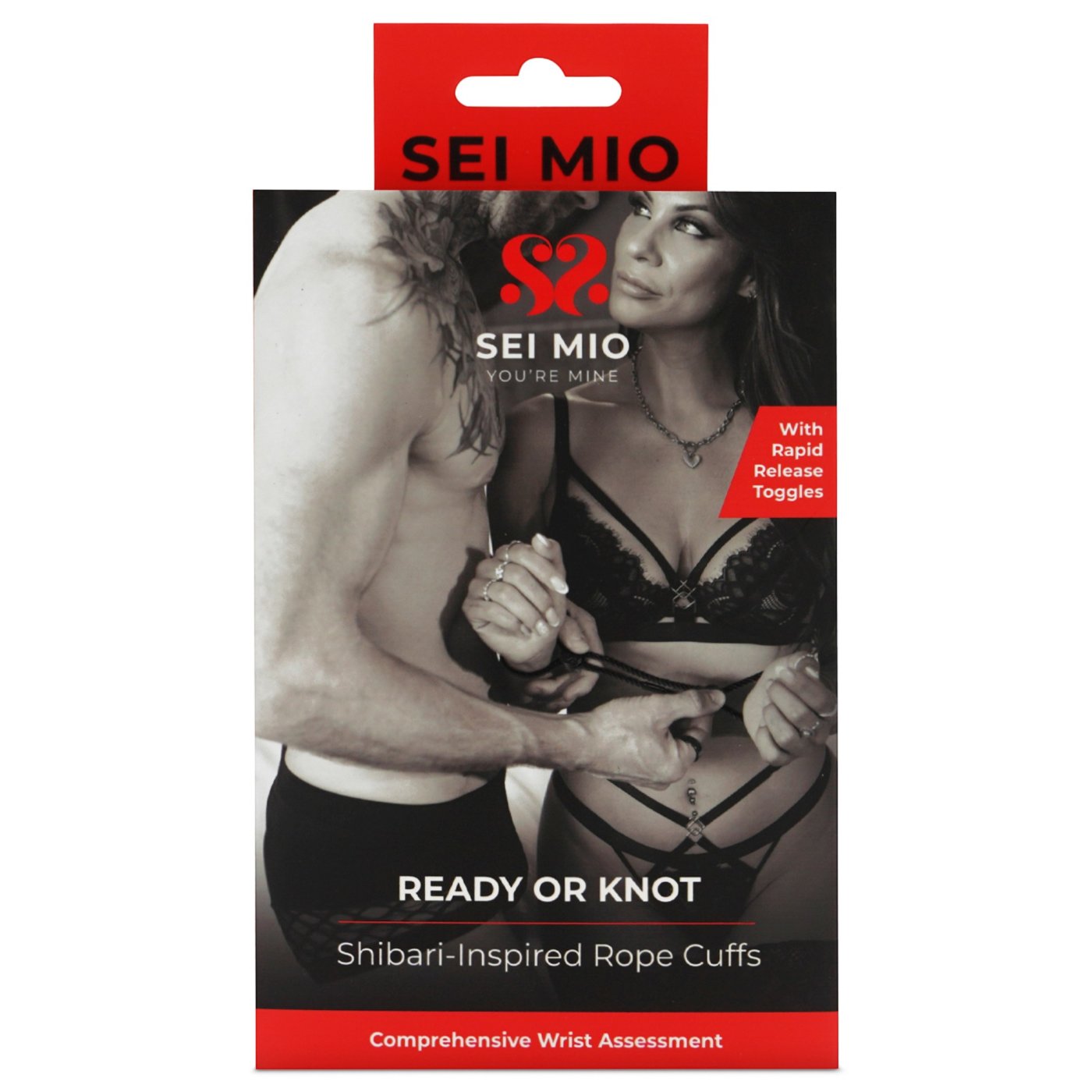 Sei Mio Ready or Knot Adjustable Rope Handcuffs