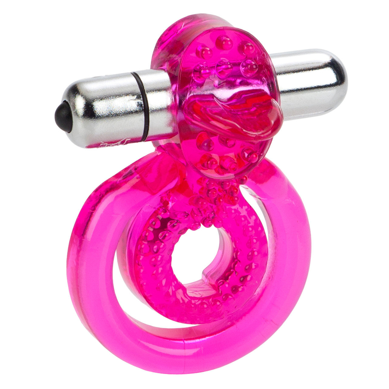CalExotics Dual Clit Flicker Penis Ring