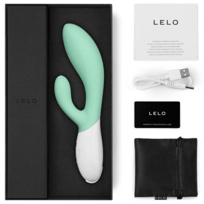 LELO INA 3 G-Spot and Clitoral Rabit Vibrator Seaweed