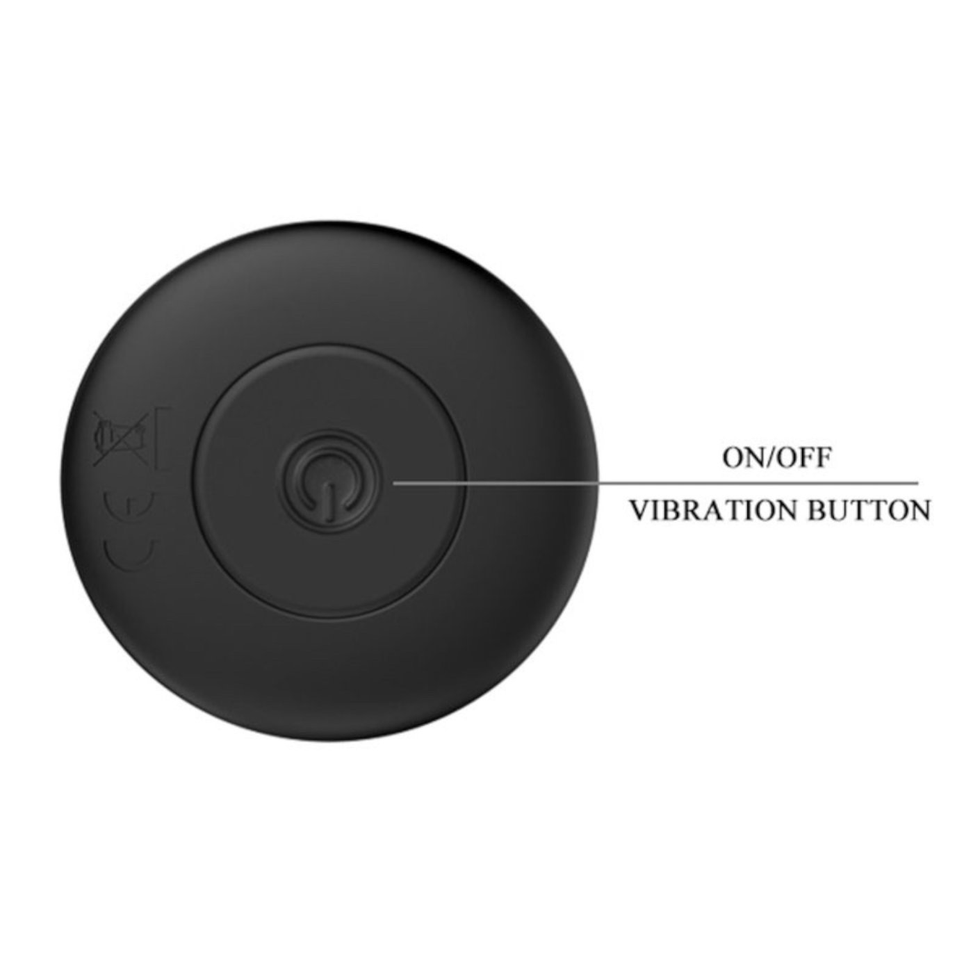 Mr Play Vibrating Anal Plug Small