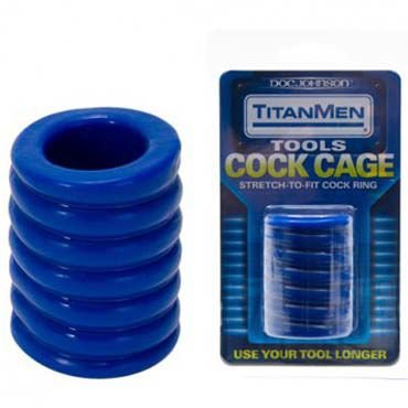Doc Johnson Cock Cage, Blue