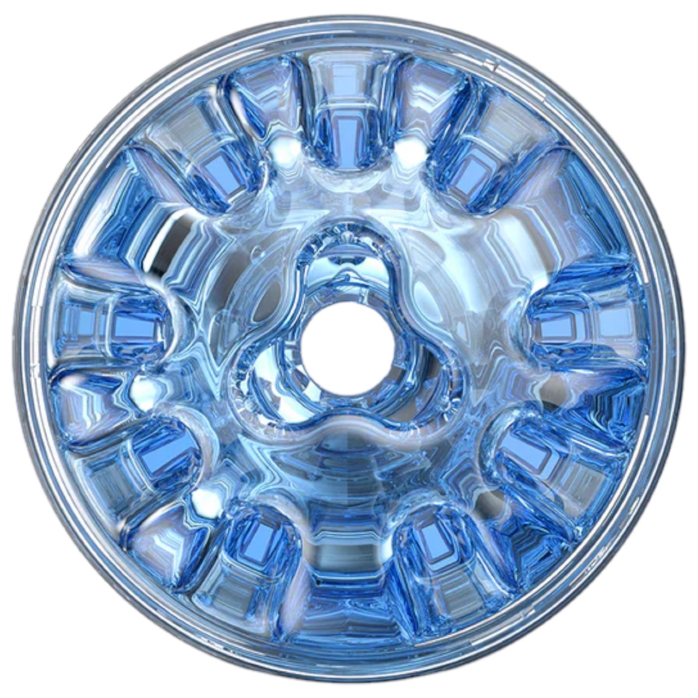 Fleshlight Quickshot Turbo Compact Male Masturbator Blue Ice