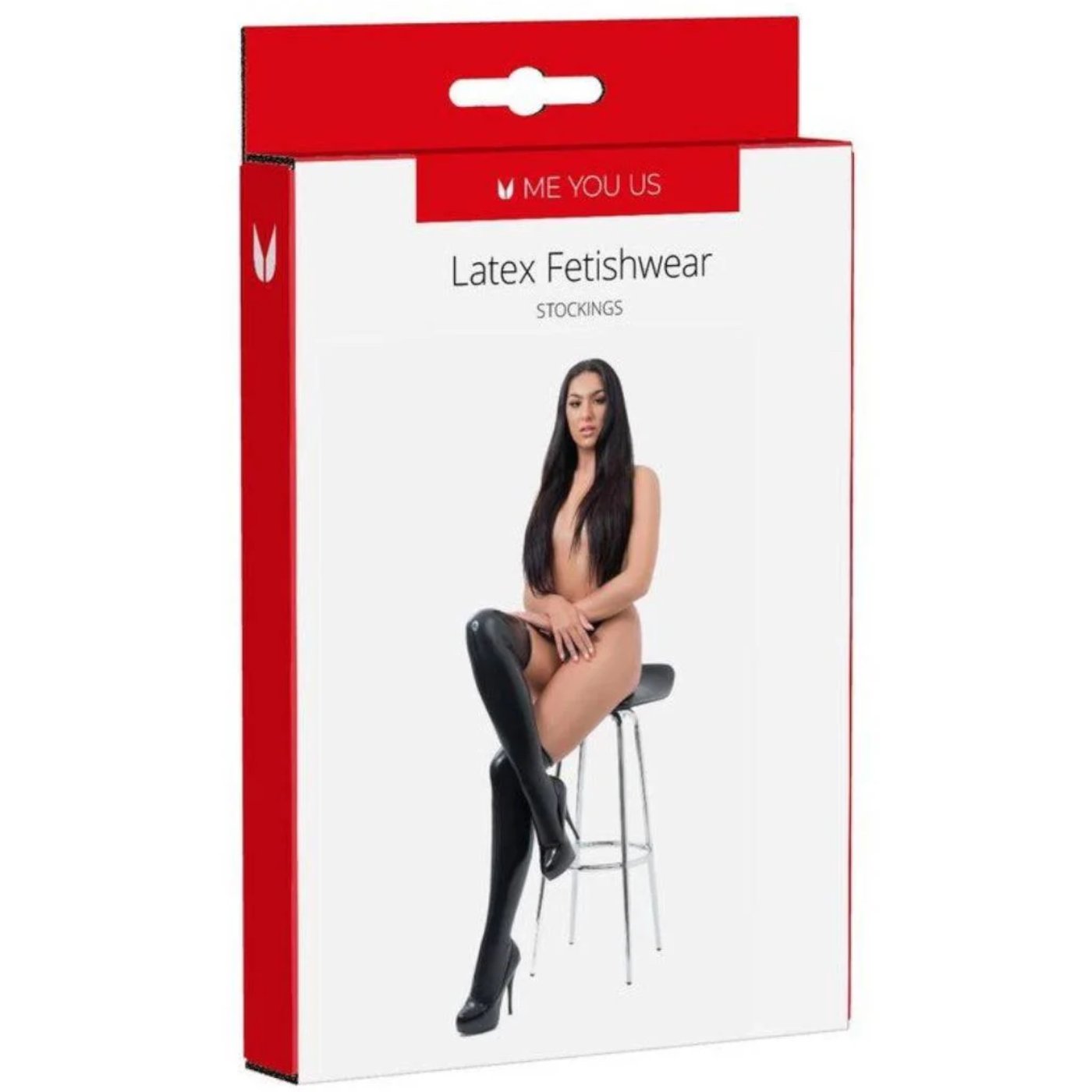 Me You Us Latex Wet Look Stockings