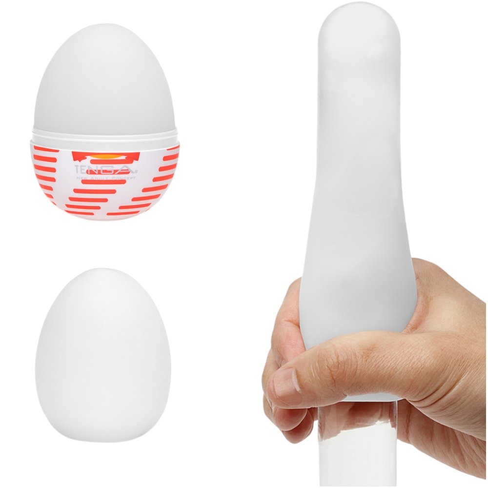 Tenga Egg Tube Textured Male Masturbator