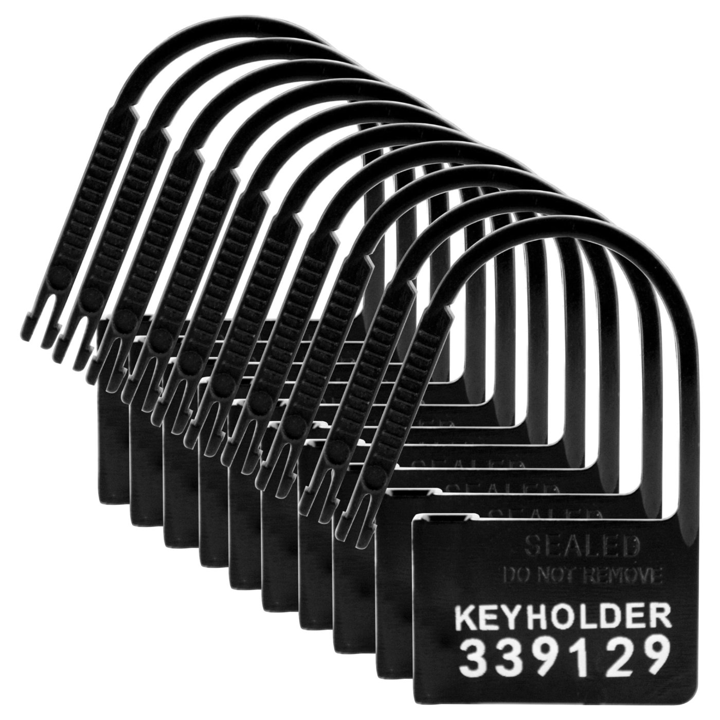 Master Series Keyholder 10 Pack Numbered Plastic Chastity Locks