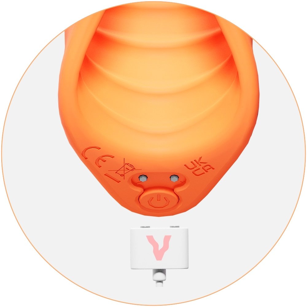Vush Sol Rechargeable Couples Vibrating Penis Stroker