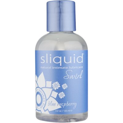 Sliquid Naturals Swirl Blue Raspberry Flavoured Lubricant 125ml