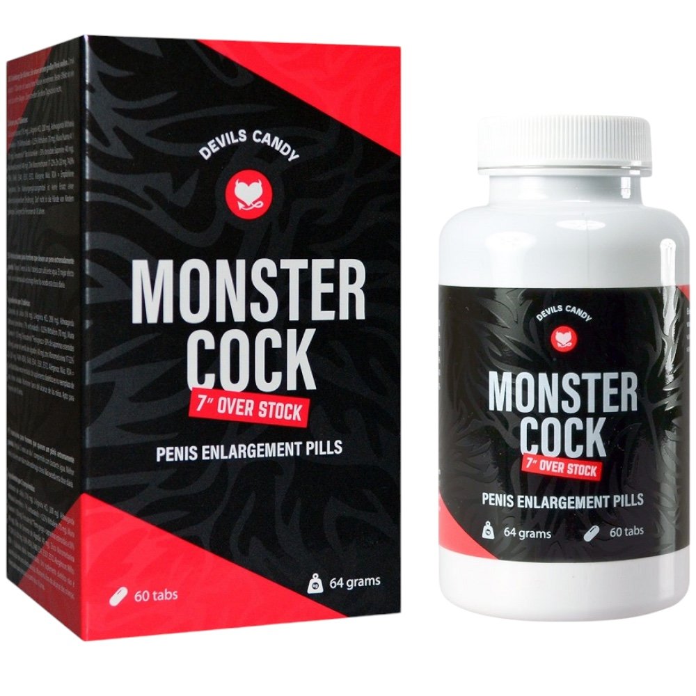 Devils Candy Monster Cock Penis Enlargement Pills (60 Pack)