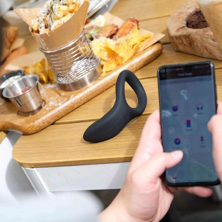 Lovense Diamo App Controlled Rechargeable Vibrating Cock Ring